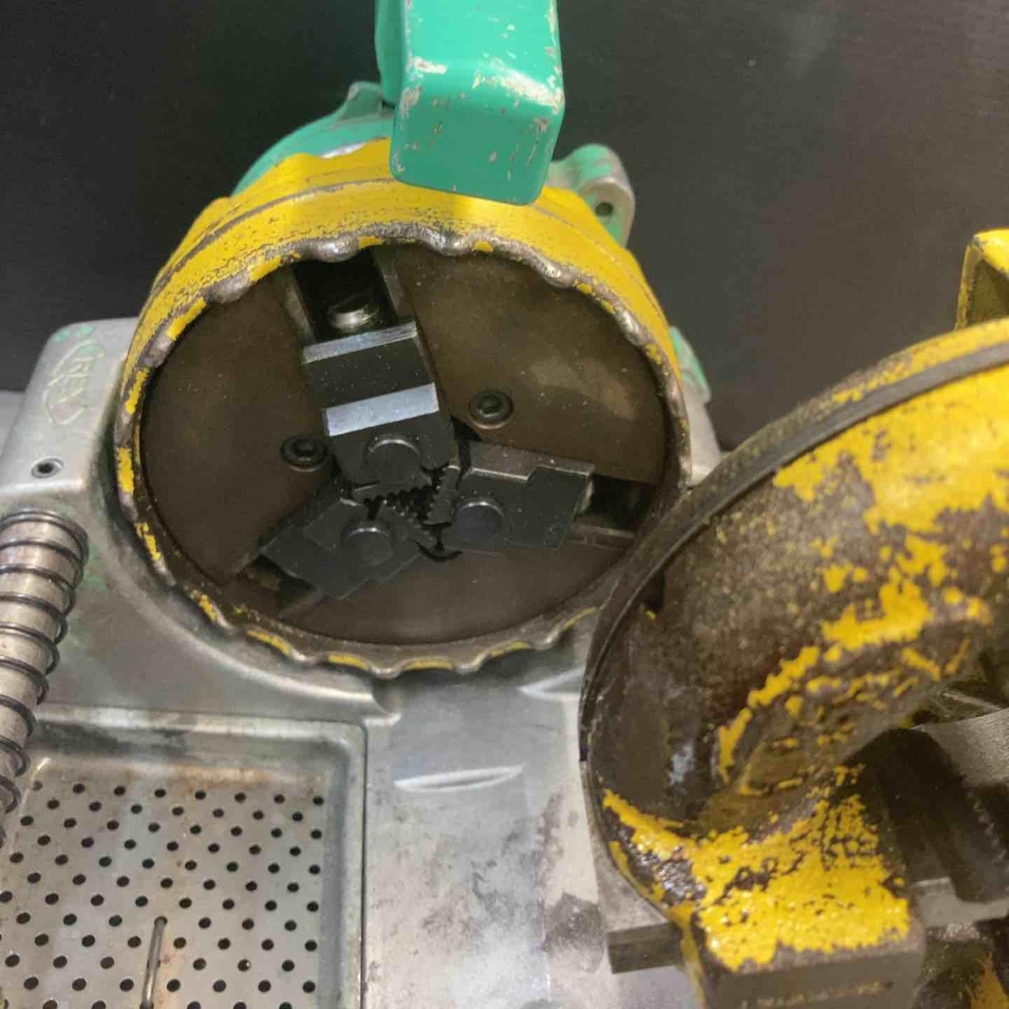 中古品】 レッキス(REX) ねじ切り機 N20A3 N20AⅢ パイプマシン しぶ