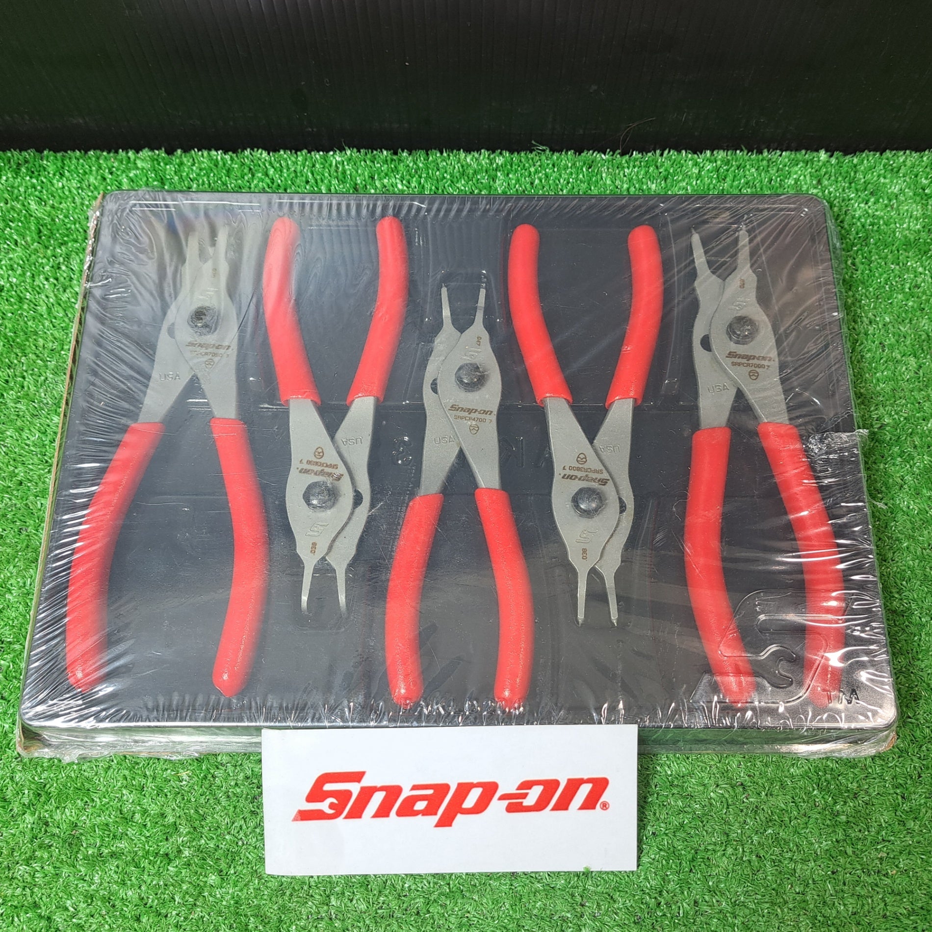 〇Snap-on/スナップオン スナップリングプライヤーセット SRPCR105 スタンダード赤【岩槻店】