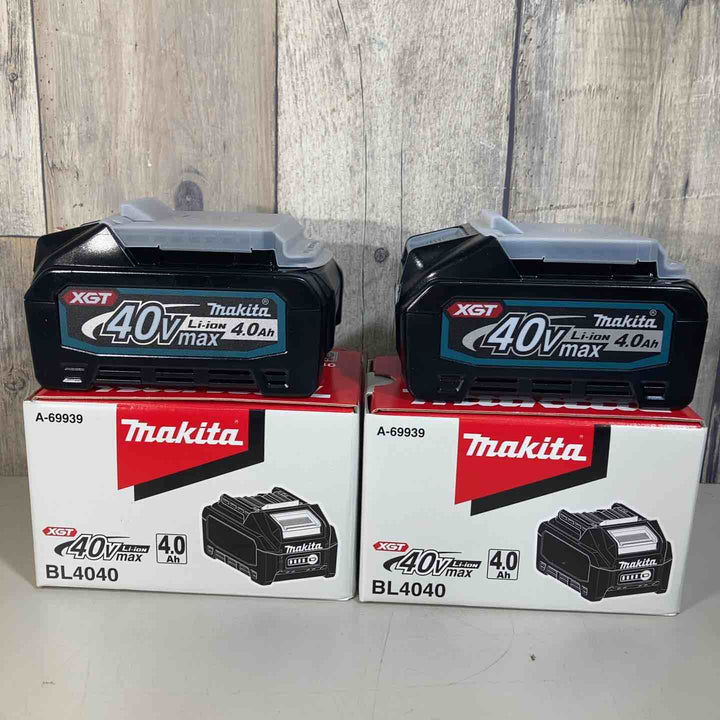 ◇マキタ(makita) 40Vmaxリチウムイオンバッテリー BL4040 40V4.0Ah 2個セット【戸田店】