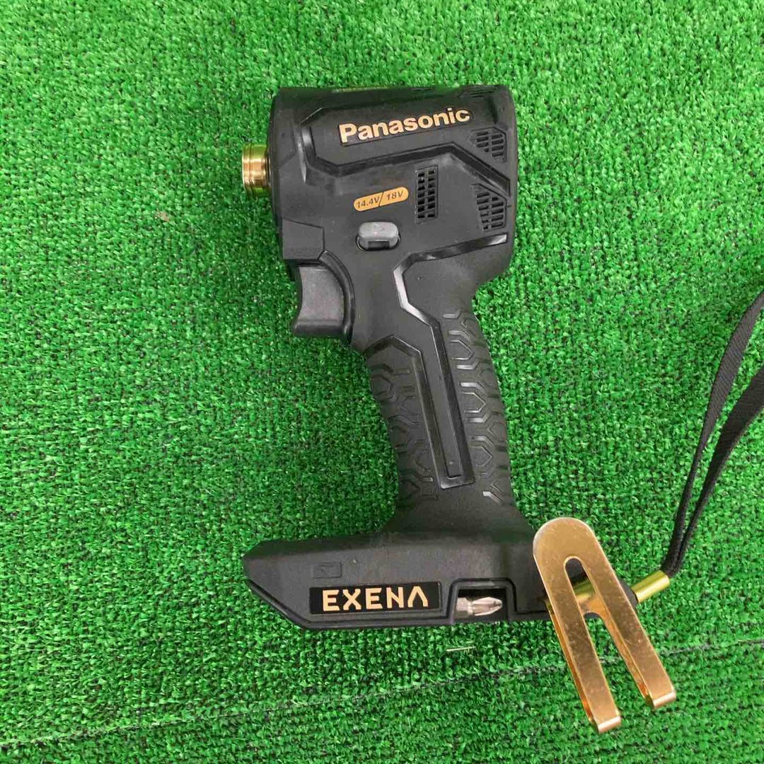 ◇パナソニック 充電インパクトドライバー EZ1PD1 +BRAIN 18V5.0Ahバッテリー2個 アタッチメント付 EXENA Pシリーズ ブラック EZ1PD1J18A1B【川崎店】