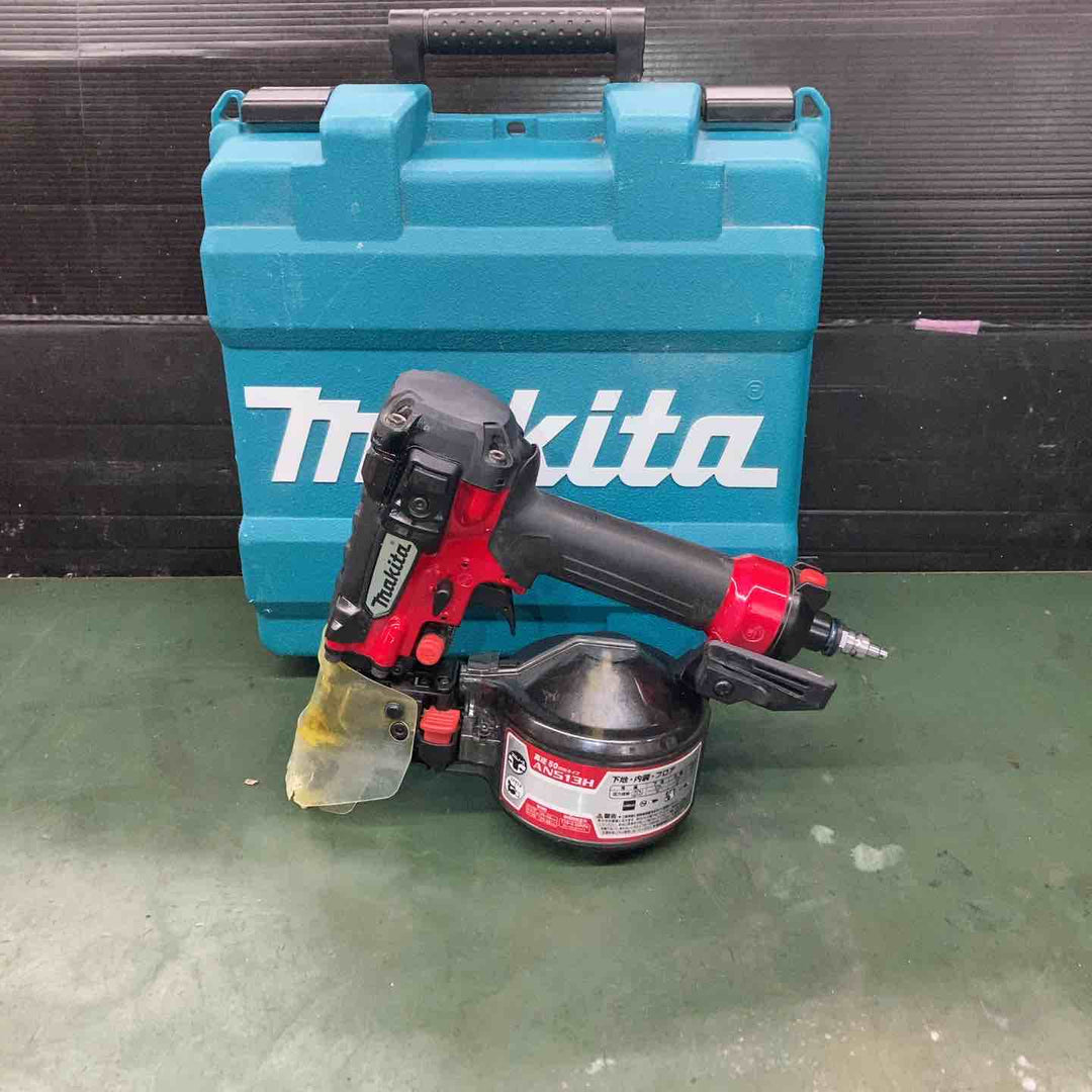 ★マキタ(makita) 高圧エア釘打ち機 AN513H 打ち込み確認済み N釘・CN釘非対応【戸田店】