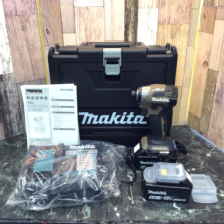 ★マキタ(makita) コードレスインパクトドライバー TD173DRGX【八潮店】