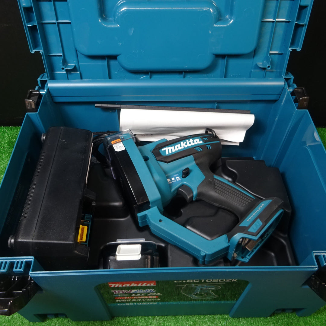 マキタ/makita 14.4V/18V コードレス全ネジカッター SC102DRGX バッテリー1個セット【岩槻店】