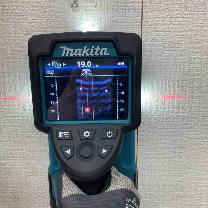 ★マキタ(makita) コードレスウォールディテクタ コンクリート探知機 WD181DZK　充電器+バッテリー２個付き！【所沢店】