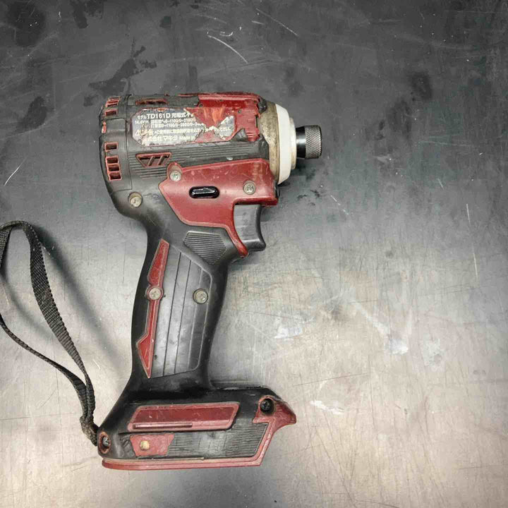 【中古品】マキタ(makita) コードレスインパクトドライバー TD161DZAR 動作確認済み【川越店】