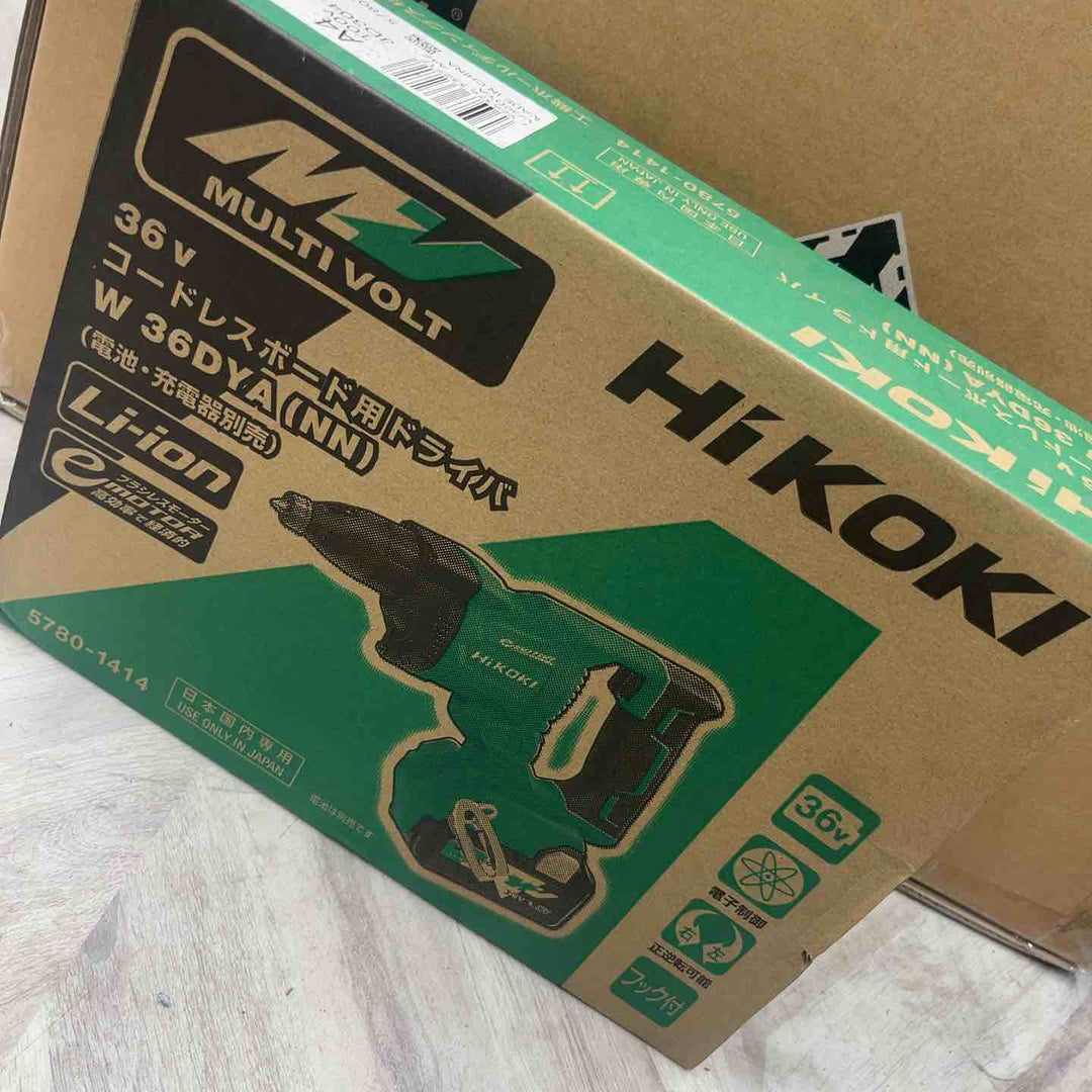 ★ハイコーキ(HIKOKI ※旧:日立工機) コードレススクリュードライバ W36DYA(NN)【越谷店】