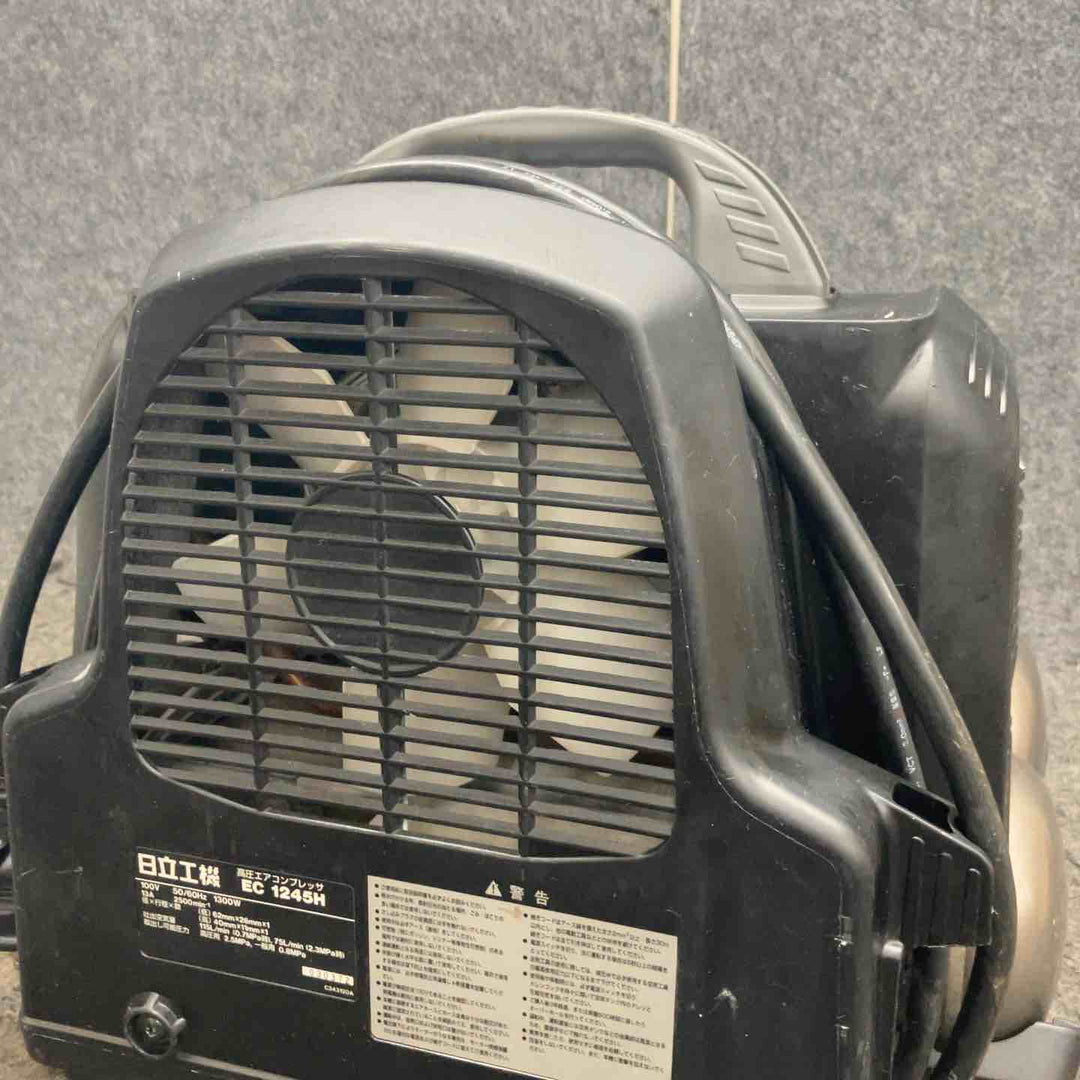 【現状品】★ハイコーキ(HIKOKI ※旧:日立工機) エアコンプレッサー EC1245H【鴻巣店】