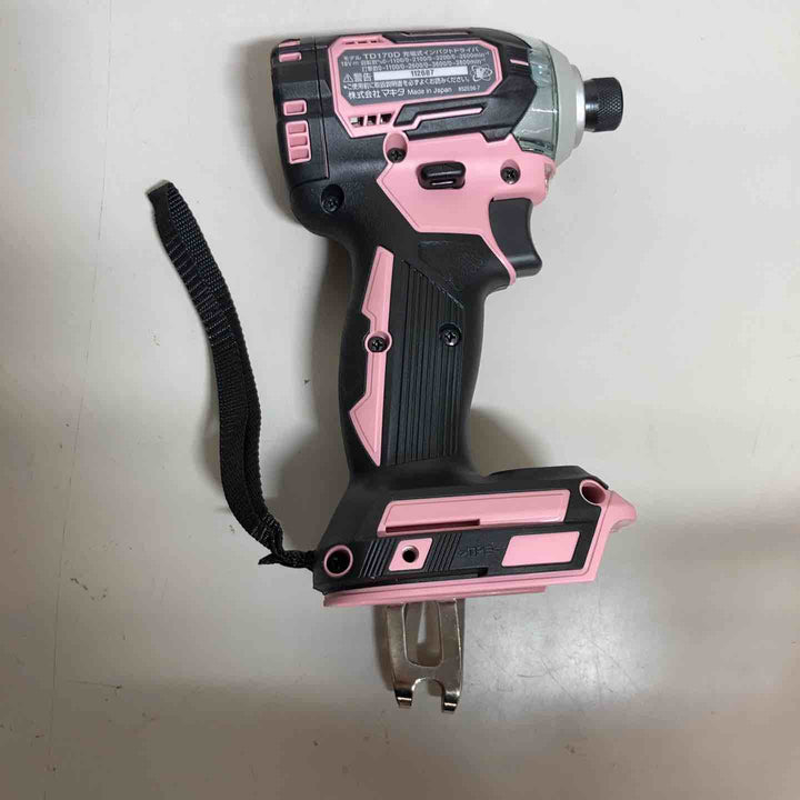 ★マキタ(makita) 18Vコードレスインパクトドライバー TD170DRGXPバッテリー2個セット 【戸田店】