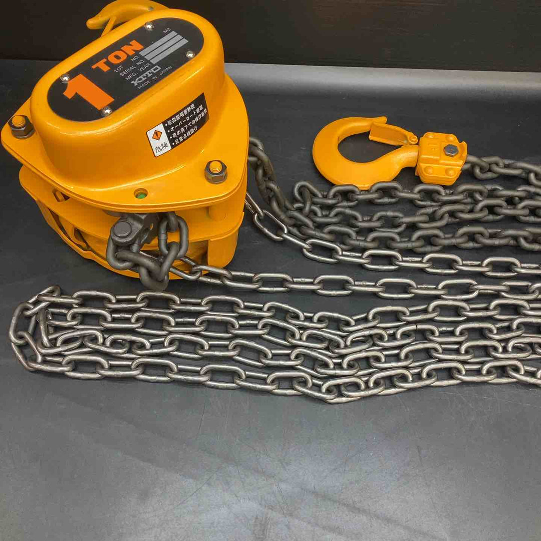 ◇キトー(KITO) チェーンブロック M3形 1t CB010【川越店】