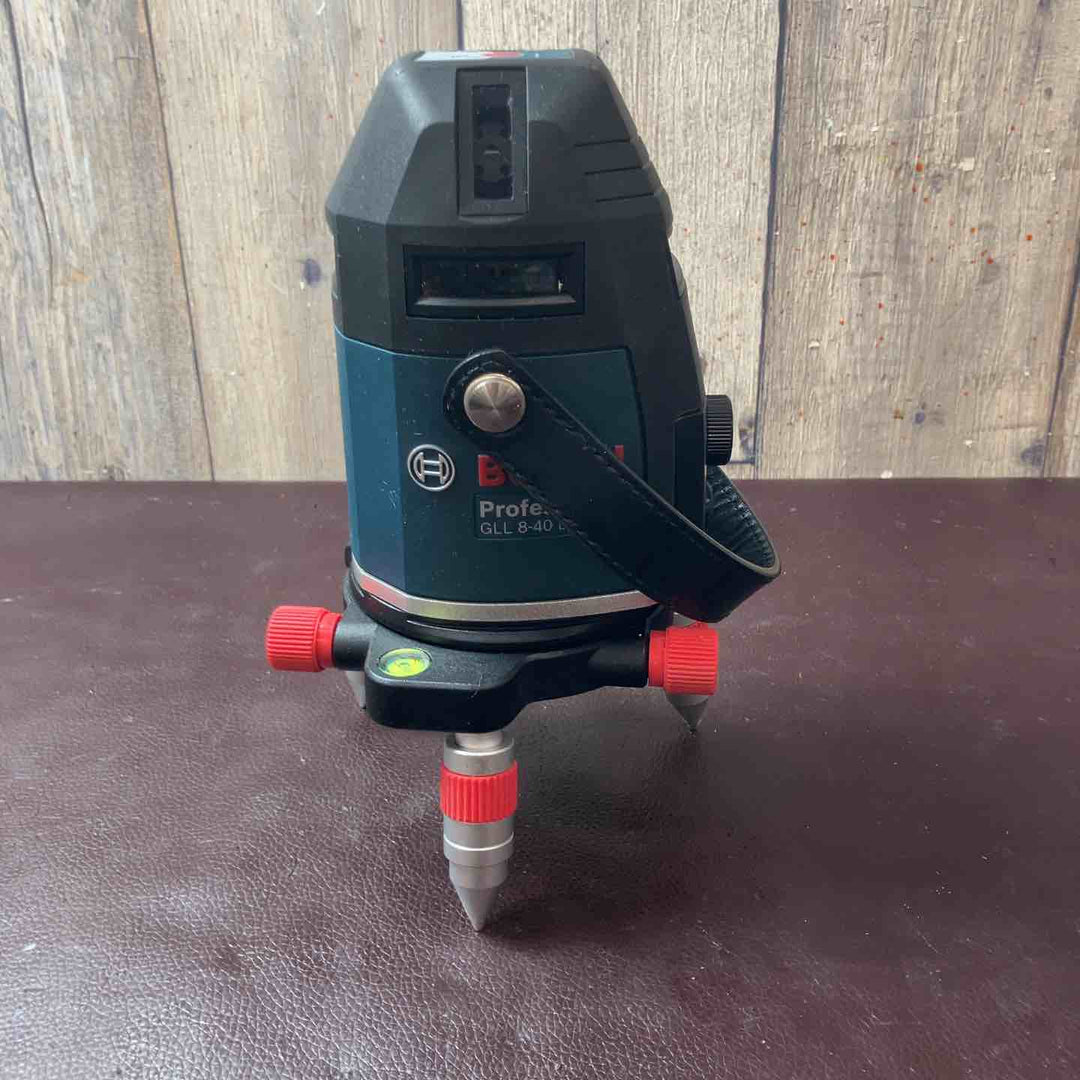 【中古品】 ボッシュ(BOSCH) 電子整準方式 ・レーザー墨出し器 GLL8-40E 【東大和店】