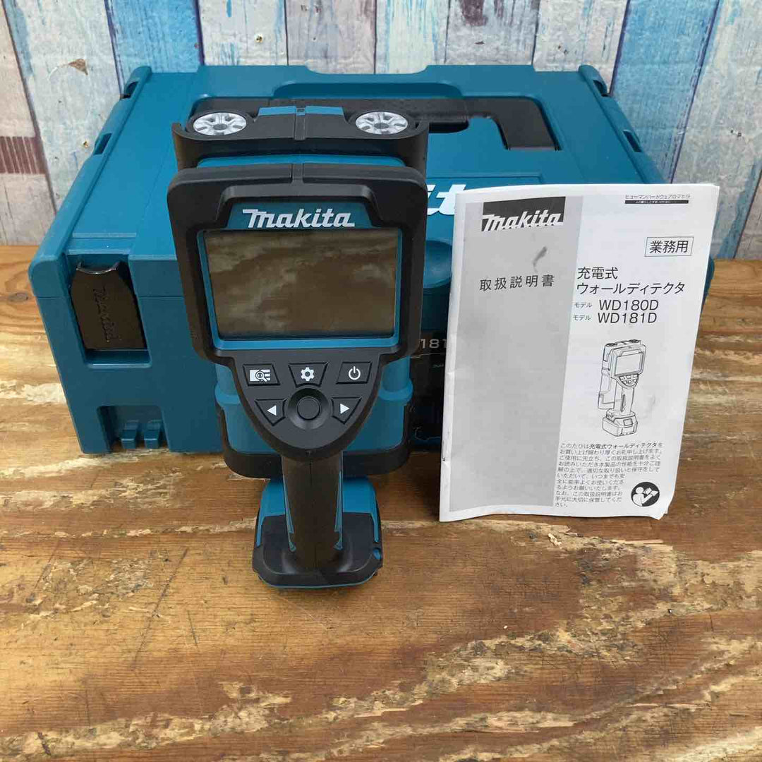 ★マキタ(makita) コードレスウォールディテクタ コンクリート探知機 WD181DZK【柏店】
