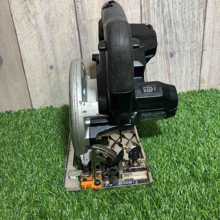 ★マキタ(makita) コードレス丸のこ HS470DZB　本体のみ【戸田店】