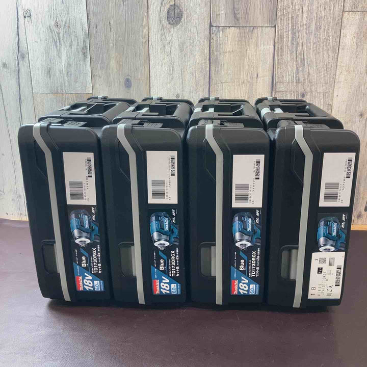 【未使用品(店頭展示品)】 4台まとめ マキタ(makita) 18V コードレスインパクトドライバ TD173DRGX フルセット 最新機種 【東大和店】