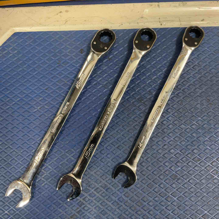 スナップオン(Snap-on) ラチェットコンビレンチ 12本セット SOXRRM8A～19A【草加店】