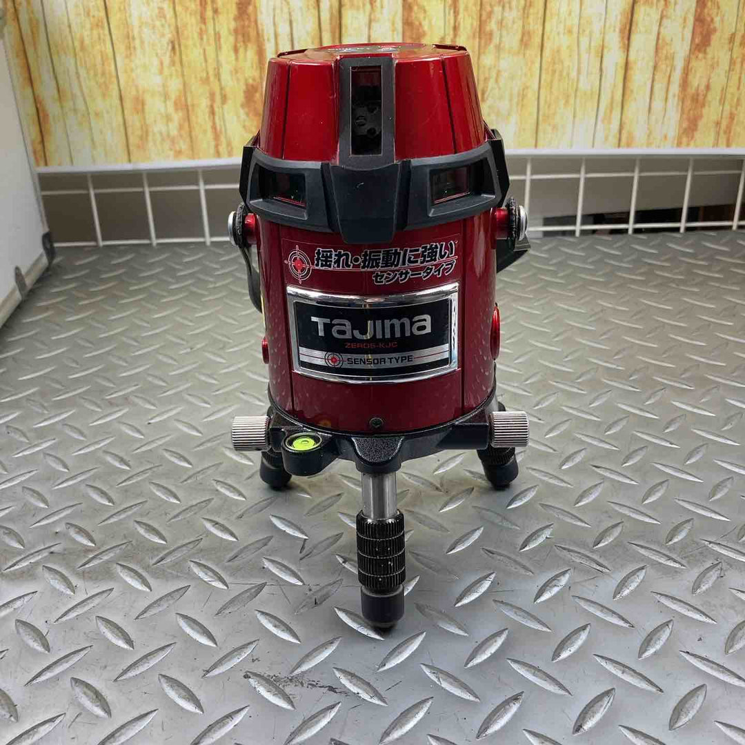 タジマ(TAJIMA) レーザー墨出し器 ゼロセンサーKJC 矩十字・横全周 モデル：ZEROS-KJC 【川崎店】