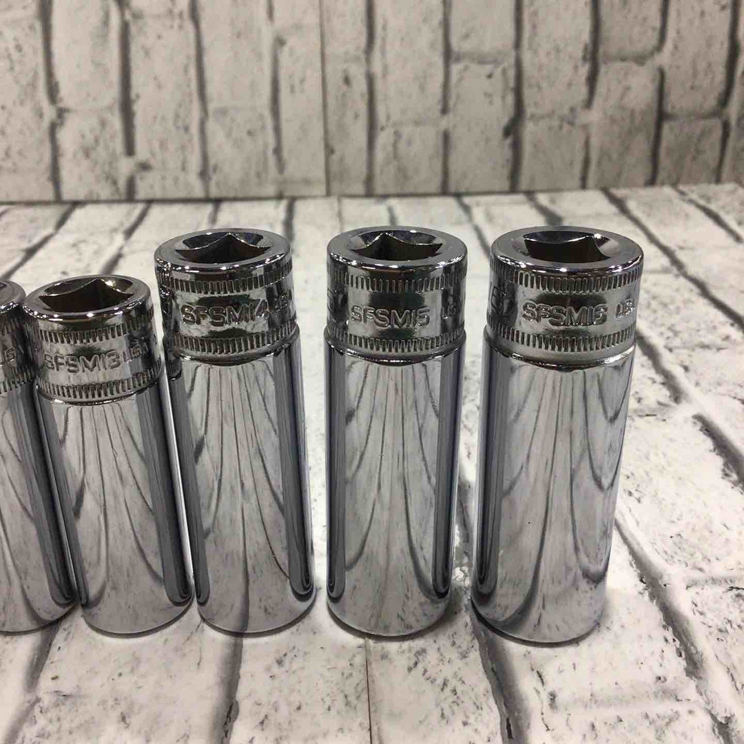 【スナップオン/Snap-on】 ディープソケット SFSM8～16mm 8点セット【越谷店】