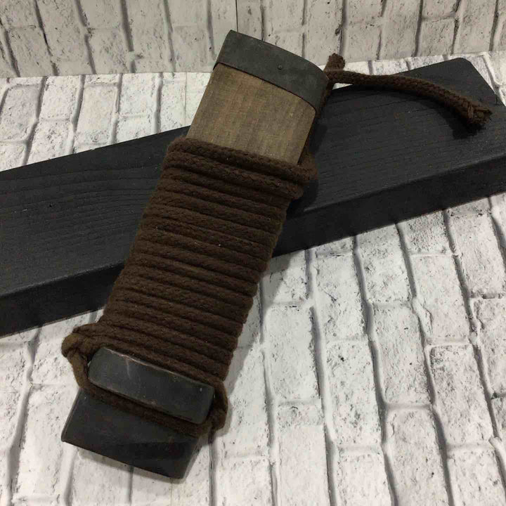 兼常作 剣鉈 片刃 アウトドア 枝落とし 全長約362mm ケース付属 【川口店】