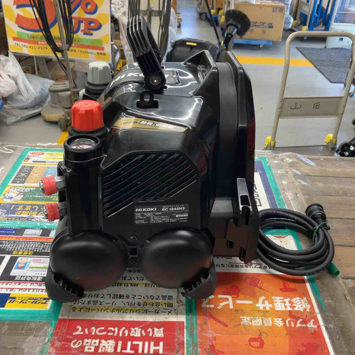 ★ハイコーキ(HIKOKI ※旧:日立工機) 高圧エアコンプレッサ EC1245H3(CTN)【戸田店】