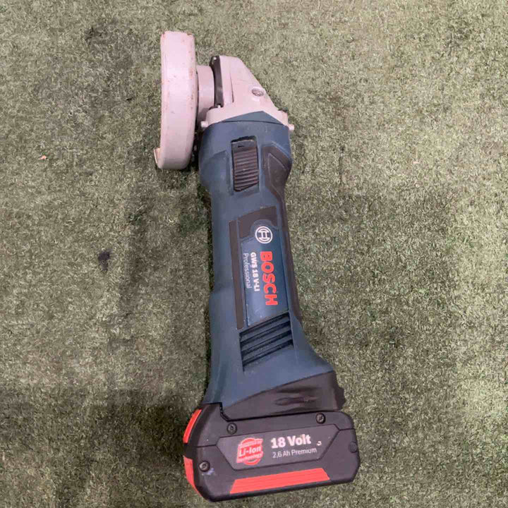 ◇BOSCH(ボッシュ) 18Vバッテリーディスクグラインダー GWS18V-LI 動作確認済【川口店】