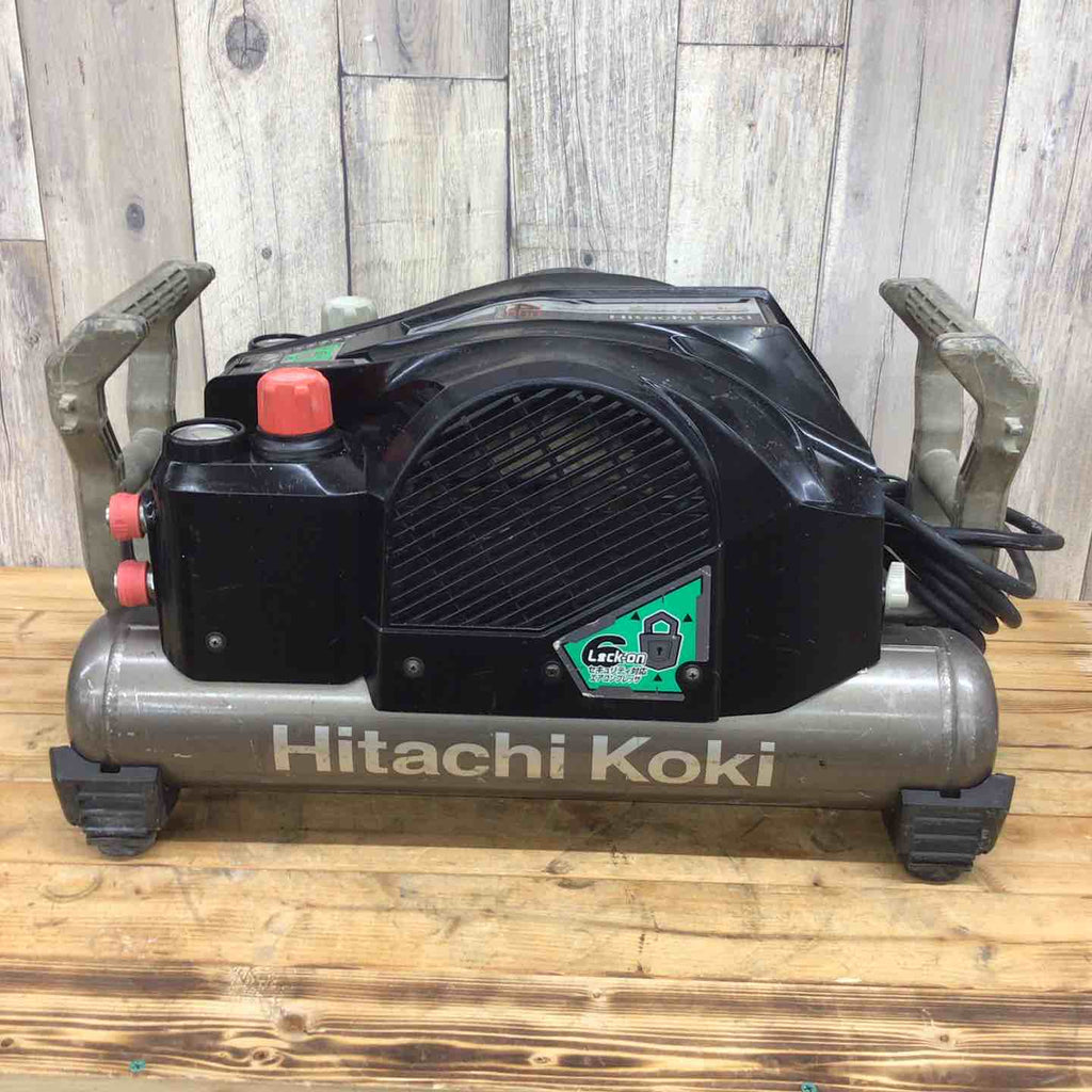 中古品】 ハイコーキ(HIKOKI ※旧:日立工機) エアコンプレッサー