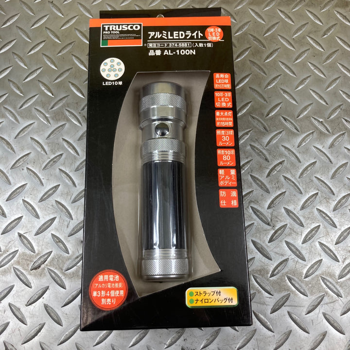トラスコ中山 TRUSCO アルミLEDライト(LED10球) AL-100N【川崎店】