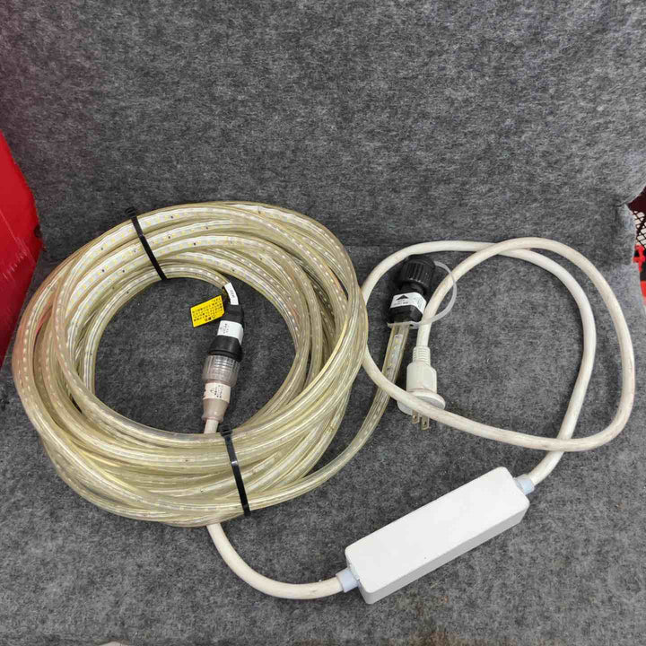 ◇ハタヤ (HATAYA) LEDテープライト  10m 両面発光 屋外用防雨型  最大50m セット LTP-10DS 昼白色【鴻巣店】
