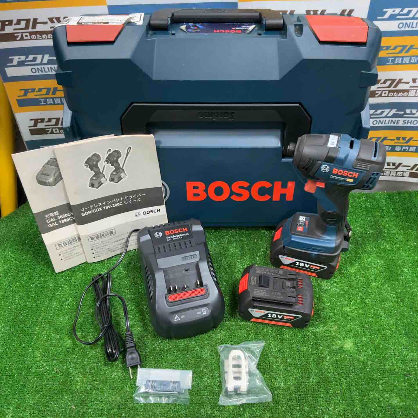 ◇ボッシュ(BOSCH) コードレスインパクトドライバー (6.0Ahバッテリー2