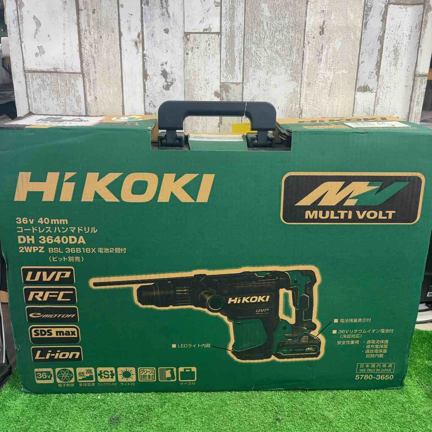 ハイコーキ(HIKOKI ※旧:日立工機) コードレスハンマドリル DH3640DA