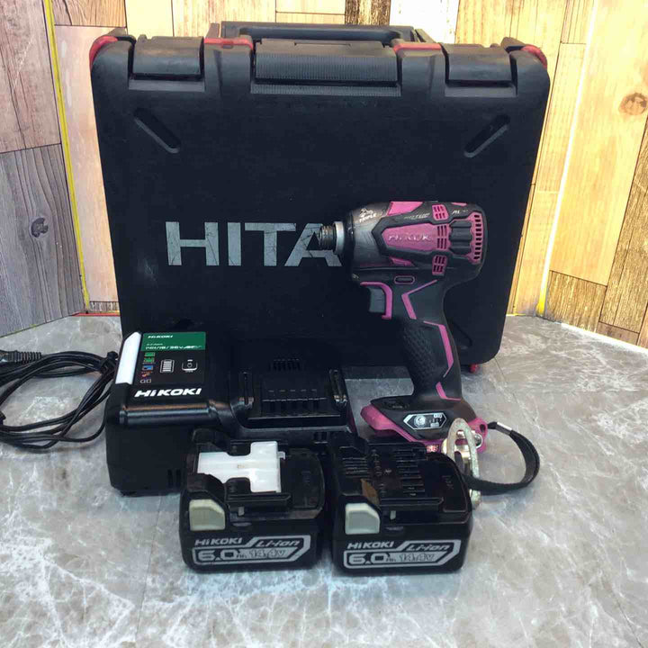 ★ハイコーキ(HIKOKI ※旧:日立工機) コードレスインパクトドライバー WH14DDL2(2LYPK)(R)【八潮店】