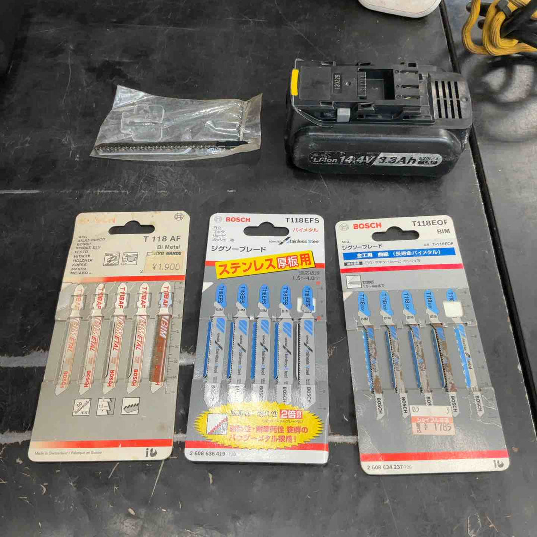 ◇パナソニック(Panasonic) コードレスジグソー14.4V EZ4541LS2S-B【草加店】