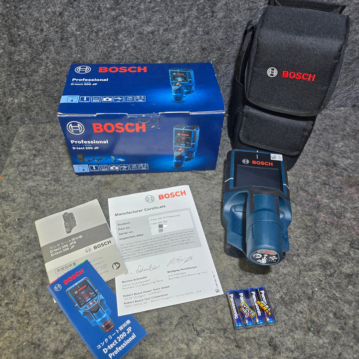 【未使用品】ボッシュ(BOSCH) コンクリート探知機 D-TECT200JP【桶川店】