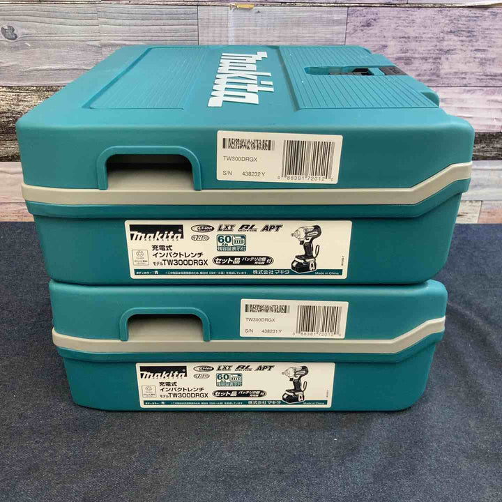 【未使用品】マキタ makita インパクトレンチ TW300DRGX 2台セット【八潮店】