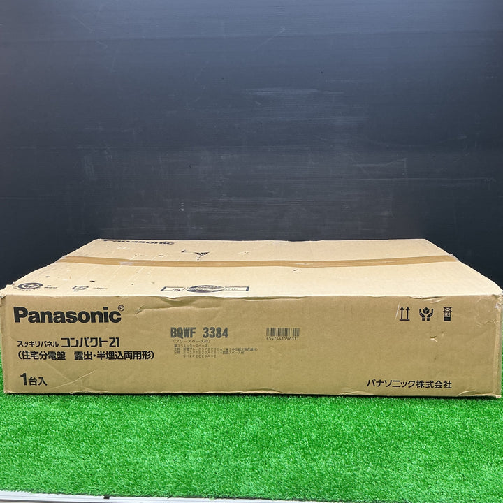 【未使用品】パナソニック  住宅分電盤 スッキリパネル コンパクト21  BQWB3384【電材館越谷店】