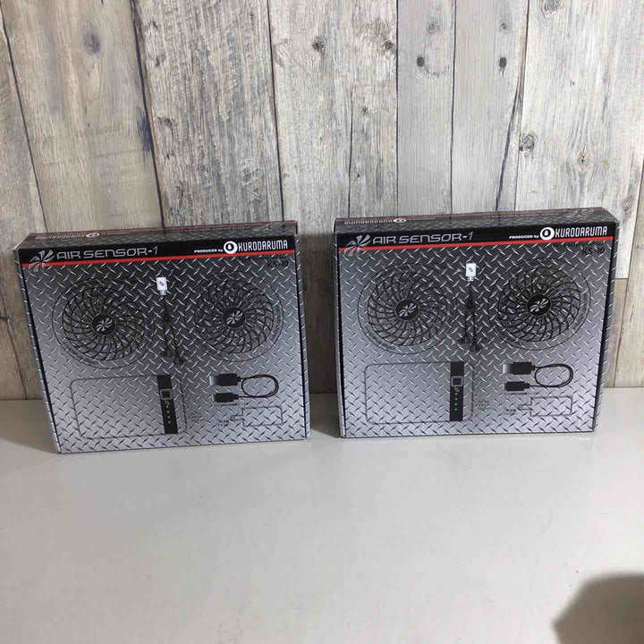 【未使用品】 AIR SENSOR-1 空調服 クロダルマ(KUERODARUMA) エアーセンサー専用ファン・バッテリーフルセットKS-10 KS-10 メンズ クロ F【戸田店】