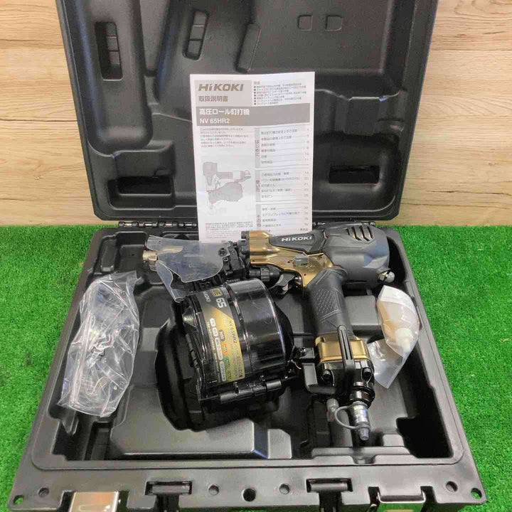 ★ハイコーキ(HIKOKI ※旧:日立工機) 高圧エア釘打ち機 NV65HR2(S)【町田店】