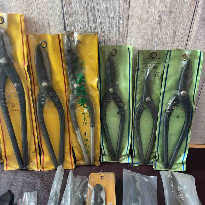 【未使用(店頭展示品)】金切鋏・板金掴み・コンパス 種光 忠盛 まとめ24点【東大和店】