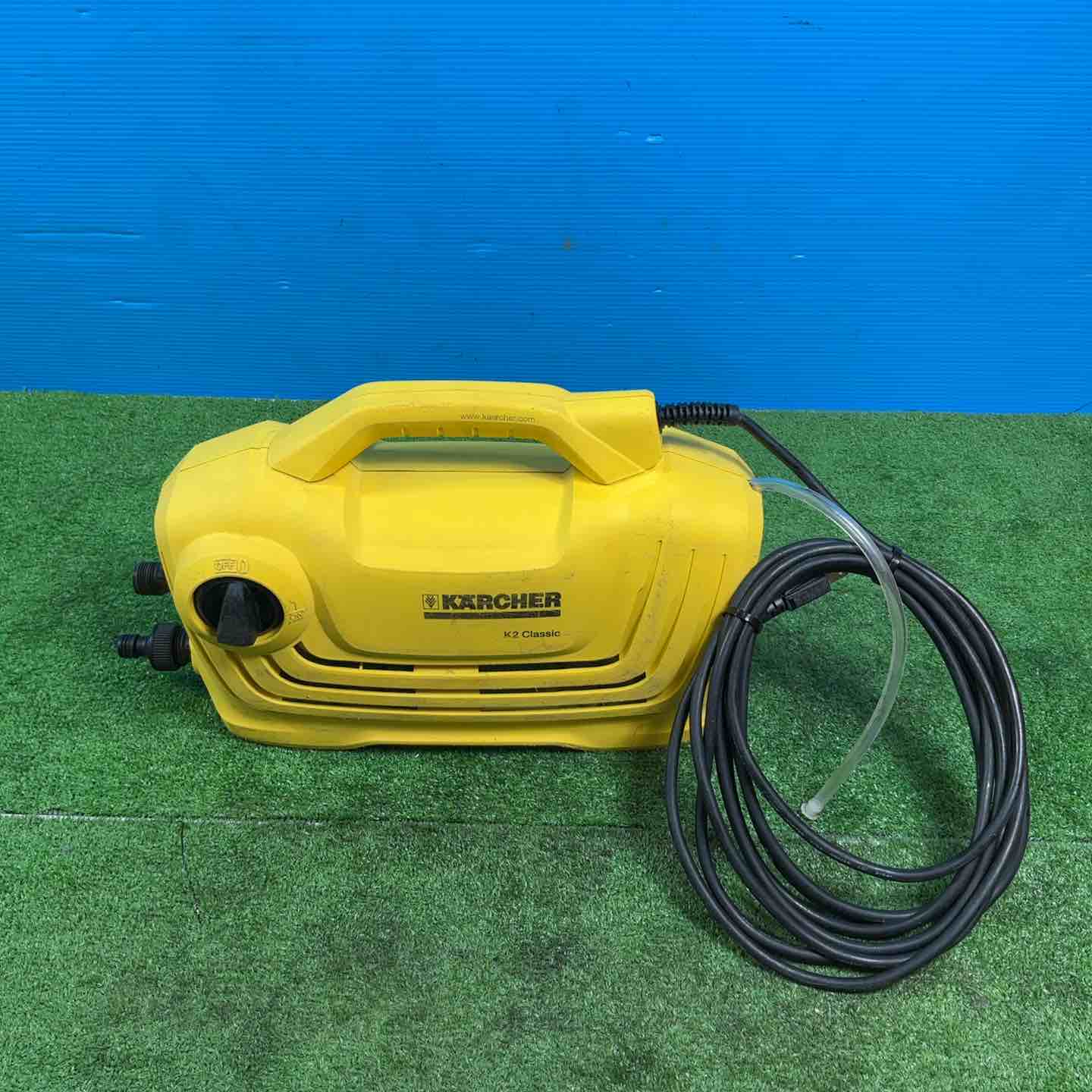 ◇ケルヒャー(KARCHER) 高圧洗浄機 K 2 クラシック CLASSIC 動作確認