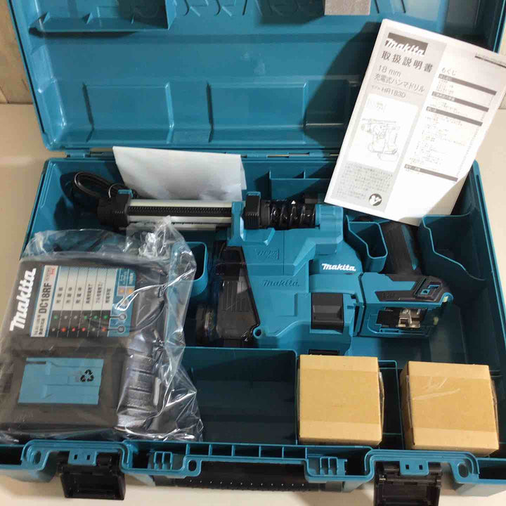 【未使用品】★純正バッテリー2個&充電器付き フルセット★マキタ(makita) コードレスハンマドリル HR183DRGXV【戸田店】