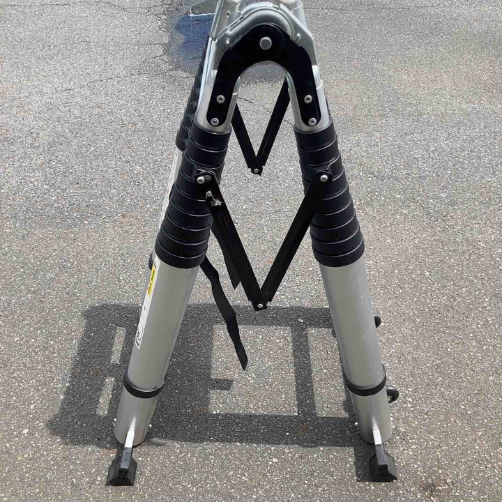 【中古品】◇HILL STONE ヒルストーン 伸縮はしご兼脚立 約8M 10段【八潮店】