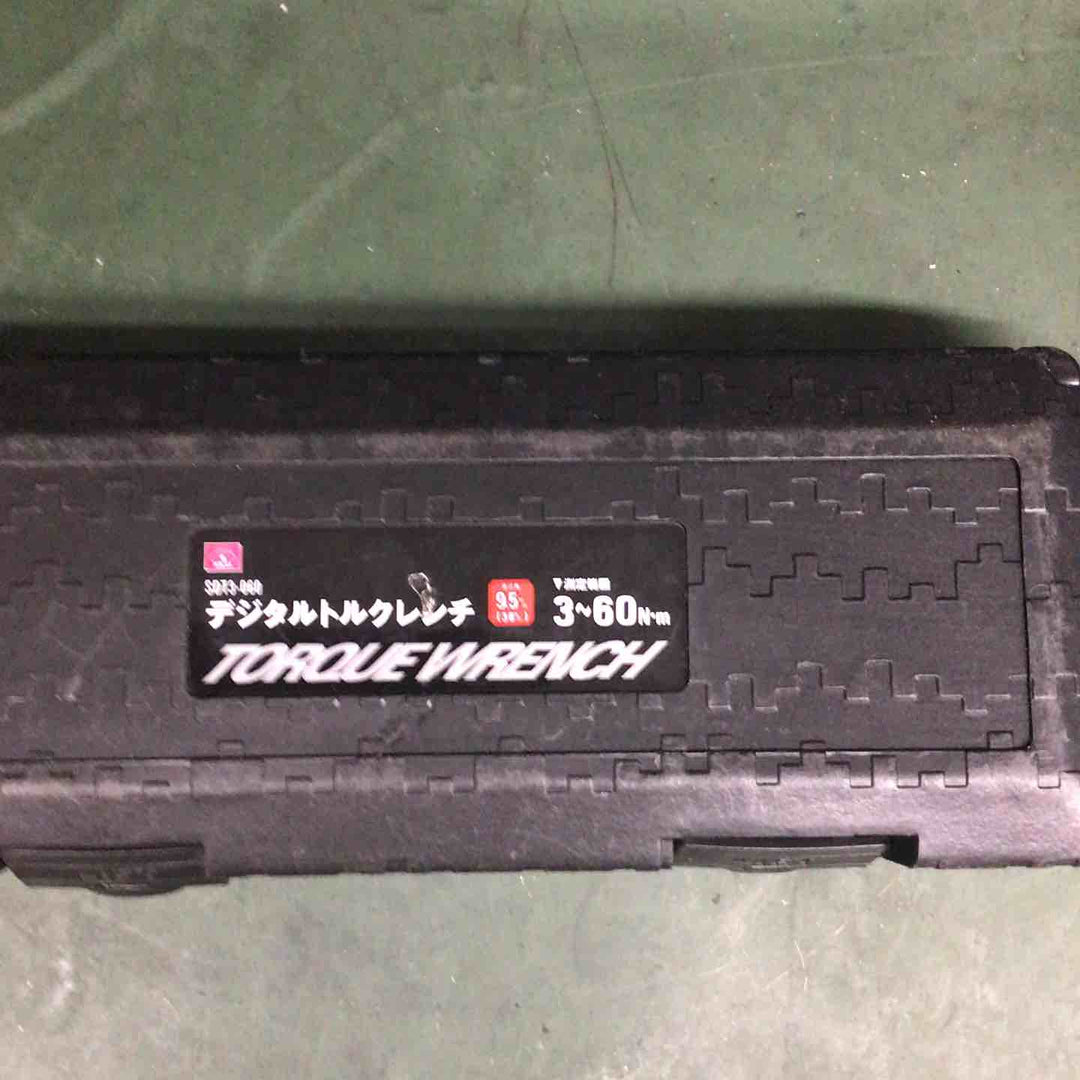◇SK11 デジタルトルクレンチ 差込角 9.5mm 3~60N・m SDT3-060【戸田店】