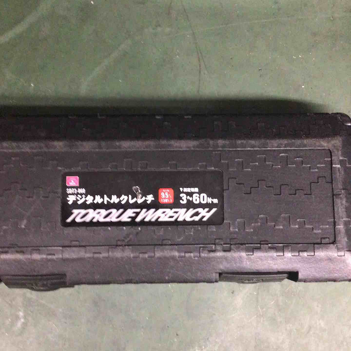 ◇SK11 デジタルトルクレンチ 差込角 9.5mm 3~60N・m SDT3-060【戸田店】