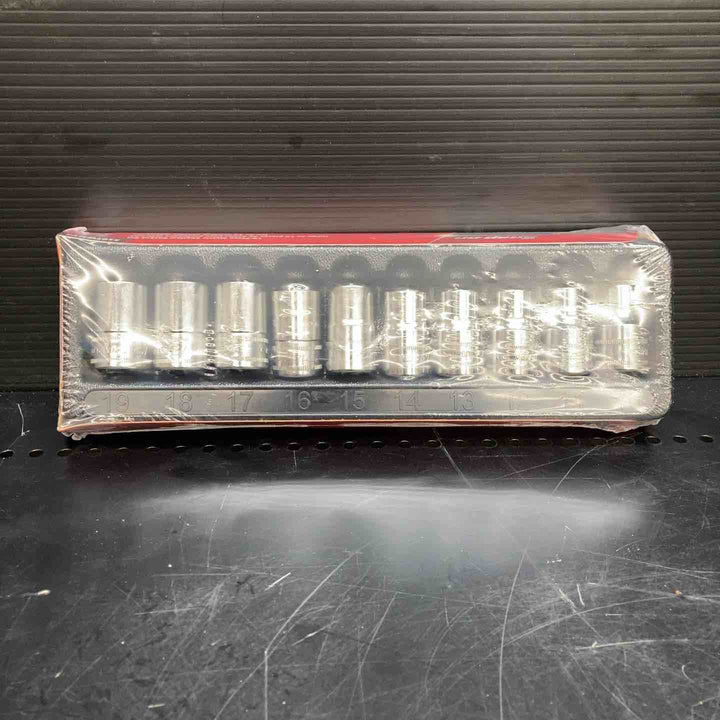 スナップオン/Snap-on 1/2" ソケットセット ショート 6ポイント ミリサイズ 310TWMYA 10-19mm【川越店】