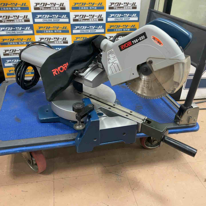 【店頭受取り限定】リョービ RYOBI 卓上スライド丸ノコ TSS-220【草加店】