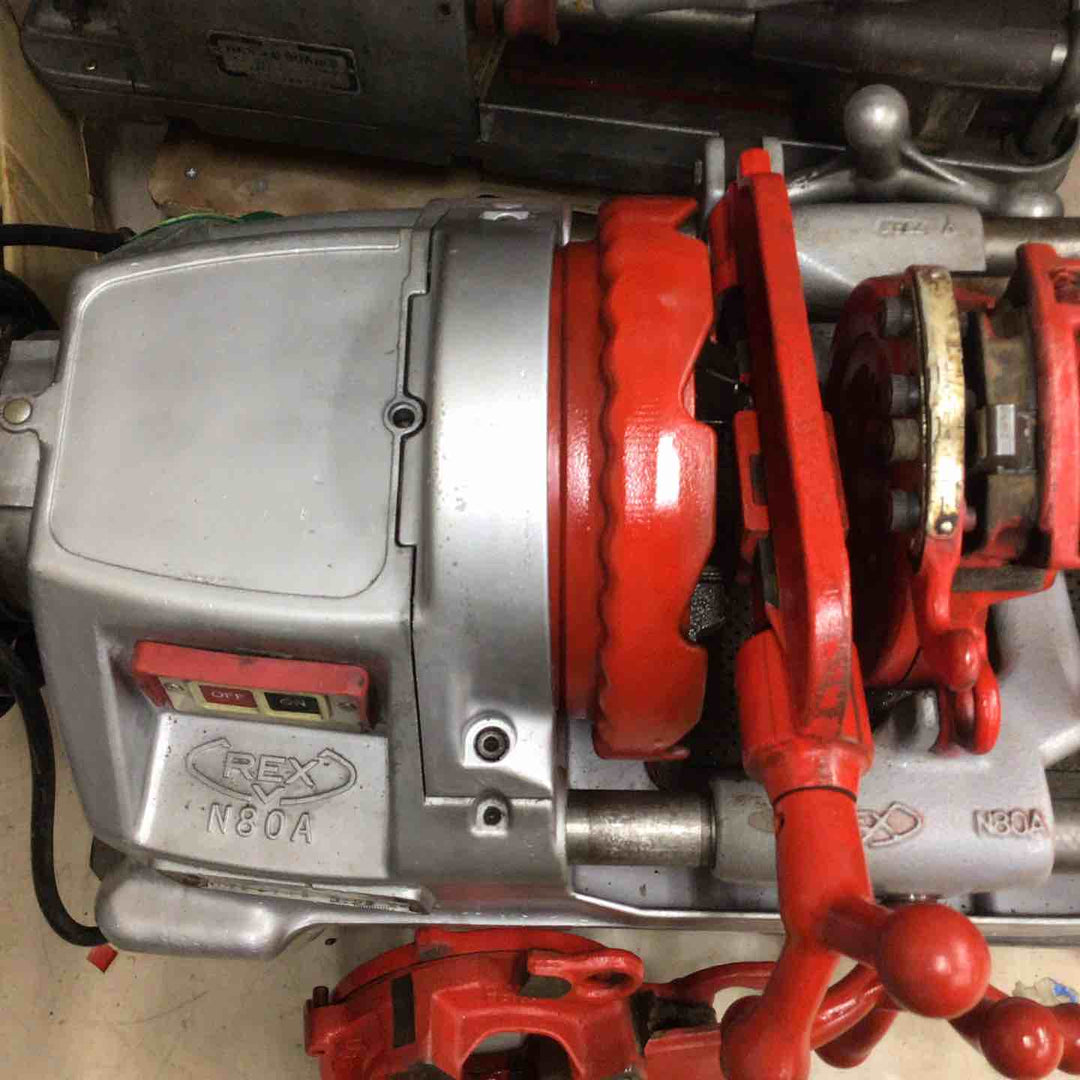 【店頭受取り限定】◇レッキス(REX) ねじ切り機 N80A3 N80AⅢ【町田店】