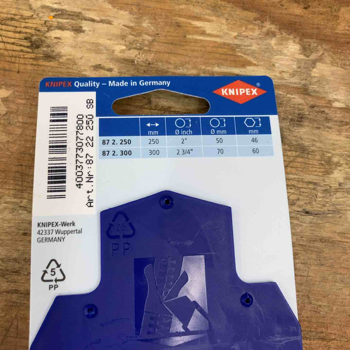 ▲クニペックス(KNIPEX)ウォーターポンププライヤー　【柏店】