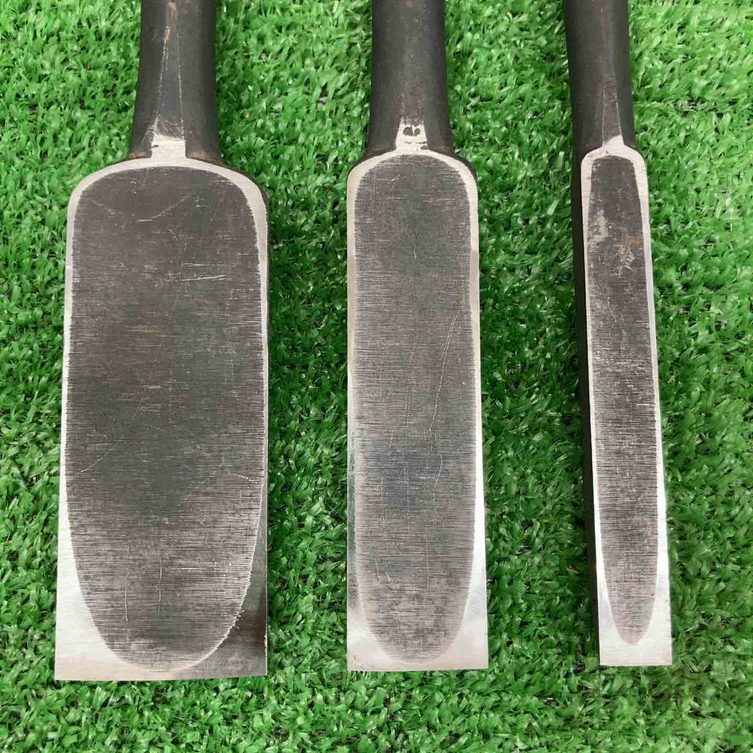 【中古・現状品】 是重 銘 鑿 のみ ＊3本組 【鴻巣店】