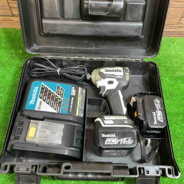 マキタ(makita) コードレスインパクトドライバー TD160DRFXW【桶川店】