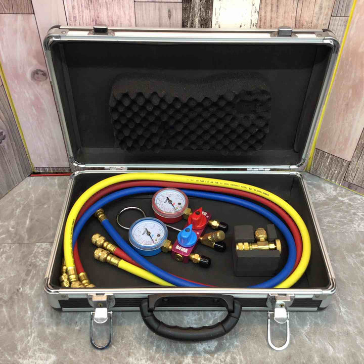 TASCO　ゲージマニホールド　R32　R410A用　※動作未確認【八潮店】
