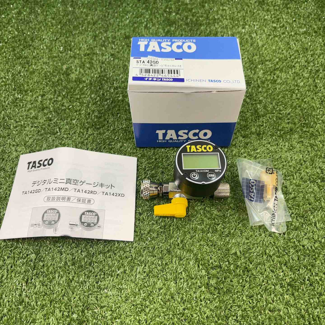 ◇イチネン TASCO デジタルミニ真空ゲージキット(ストレート仕様) STA142GD【川崎店】
