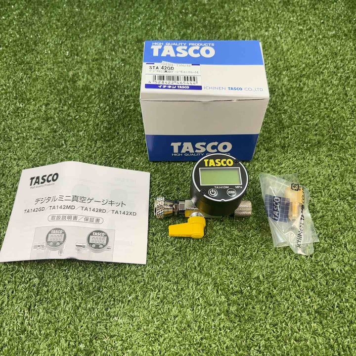 ◇イチネン TASCO デジタルミニ真空ゲージキット(ストレート仕様) STA142GD【川崎店】